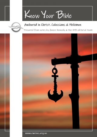 Anchored in Christ Term 3 Cover